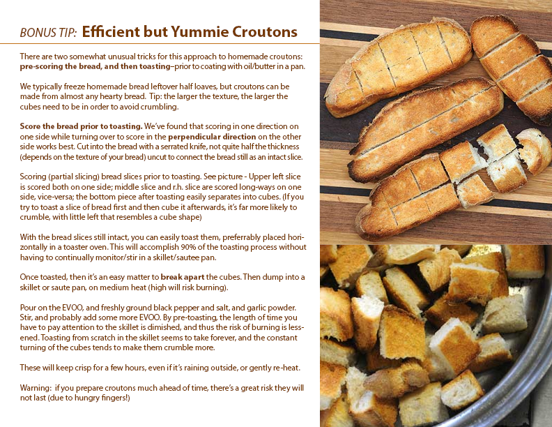 crouton recipe tricks - efficient method
